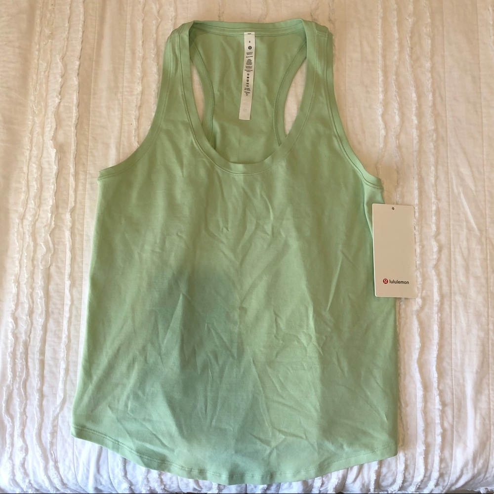 Size 8 Lululemon Green Love Tank